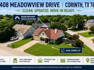 3408 Meadowview Dr, Corinth, TX 76210