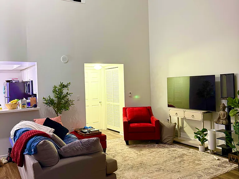 Living/Dining area + bathroom
