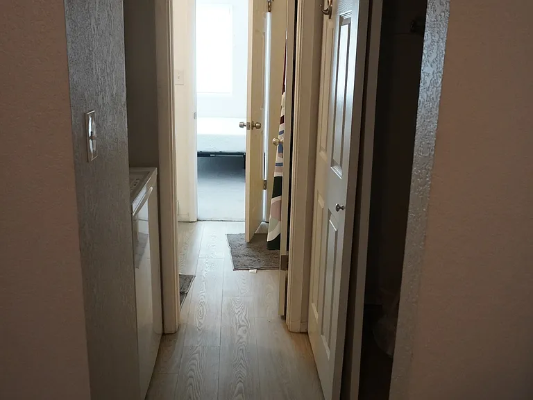laundry to bathroom from big room