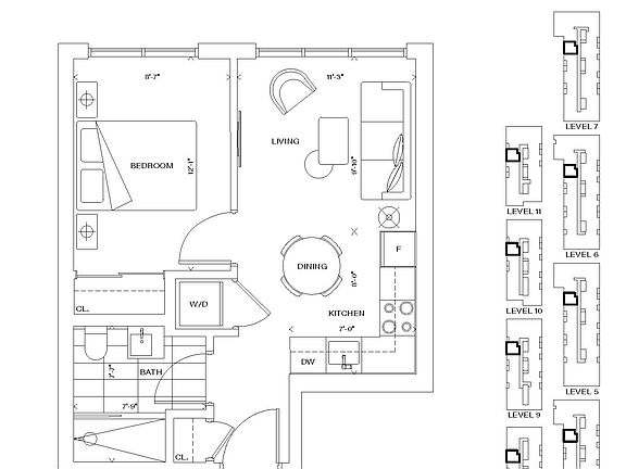 3rd image of 699 Sheppard Ave E #1007