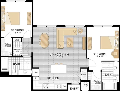 Floor plan Plan 21