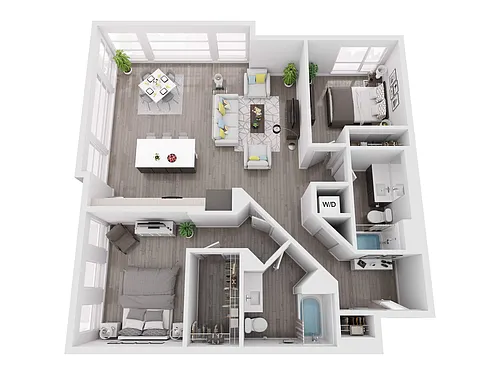 Floor plan B70