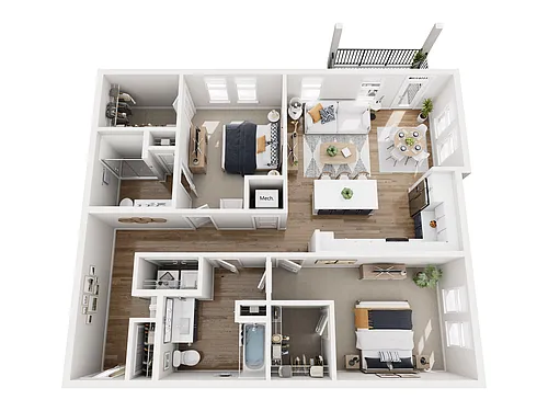 Floor plan B3