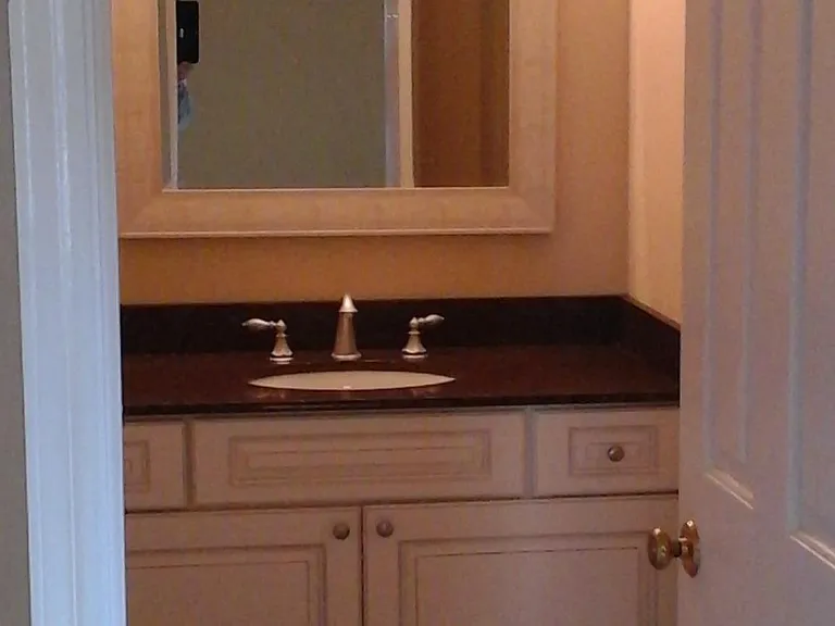 Upstairs vanity