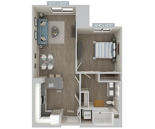 Floor plan A4U-A4S-773