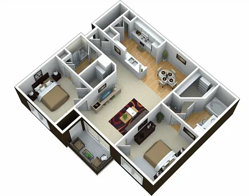 Floor plan Monticello