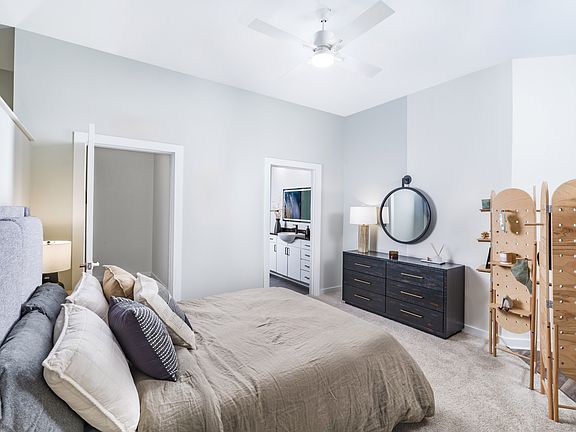 Enjoy unique and spacious bedrooms.
