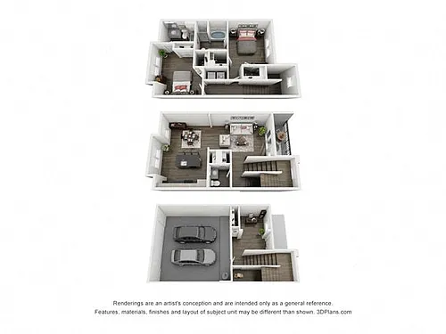 Floor plan Belize Townhome