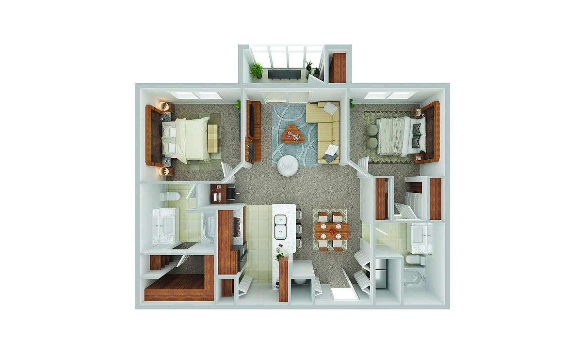 Floor plan B1