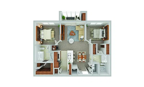 Floor plan B1