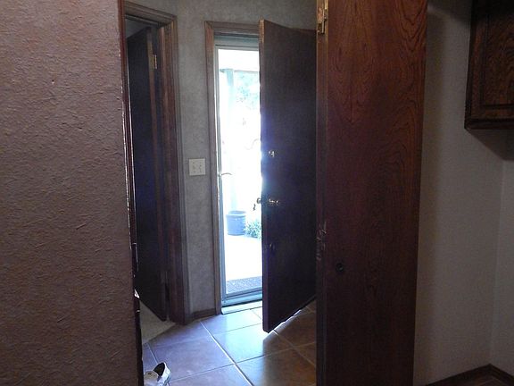 front entranceway looking back at front door