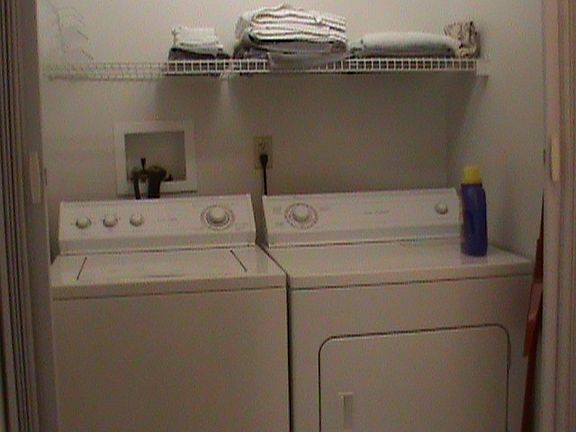 private laundry in unit