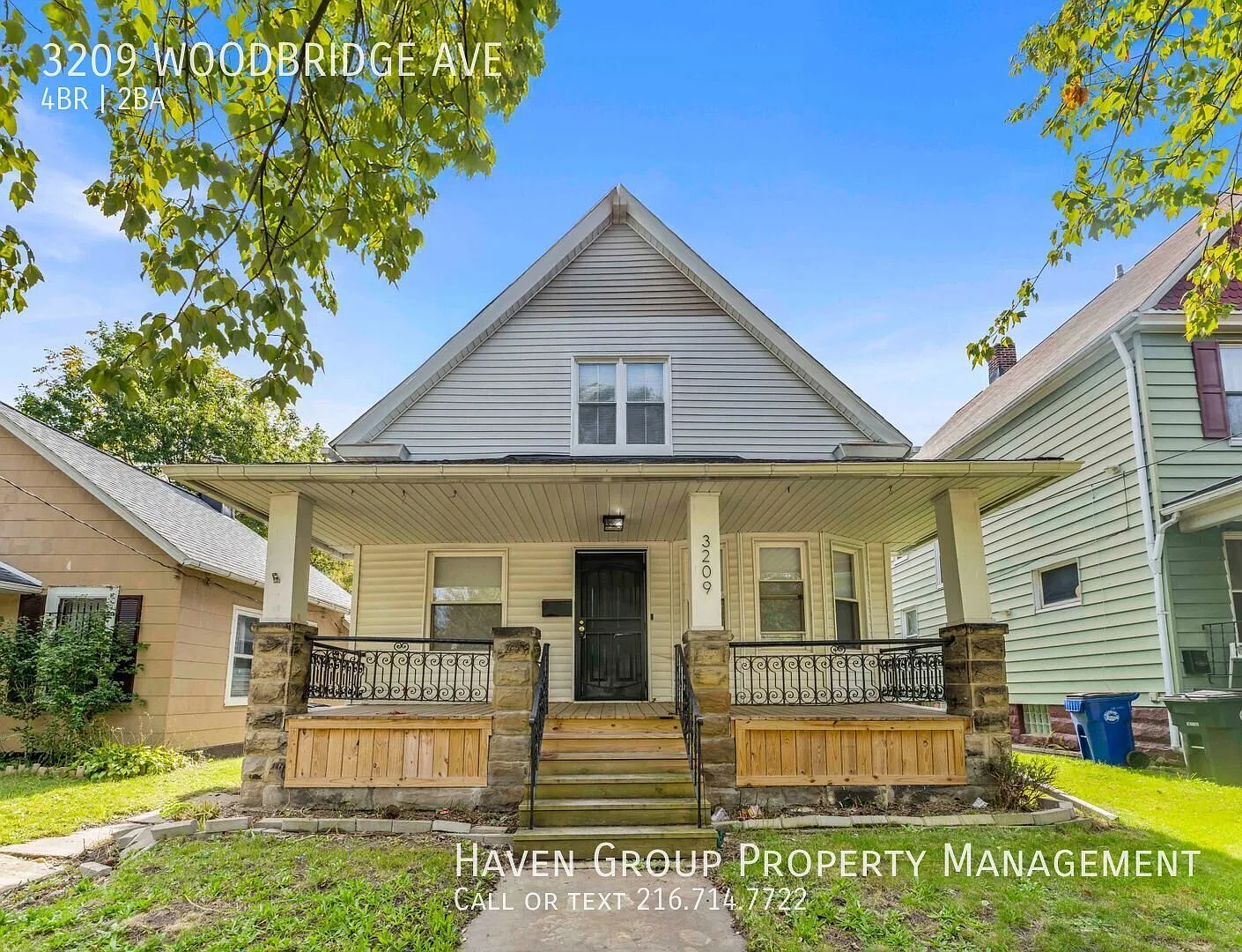 3209 Woodbridge Ave, Cleveland, OH 44109 - Spacious 4-bed 2-bath single-family home! — Photo 1