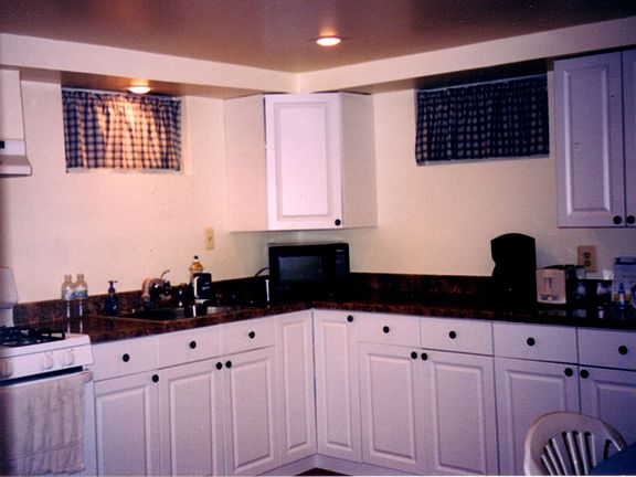 Newly renovated In-law suite kitchen