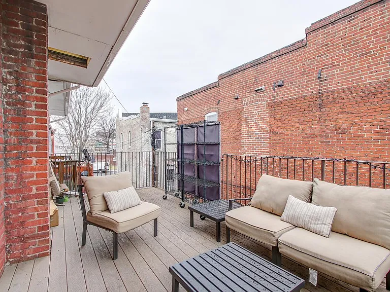 Second floor balcony