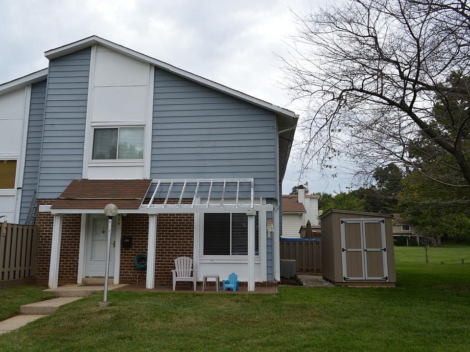 Front yard, patio, and shed