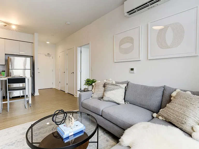 furnished living space
