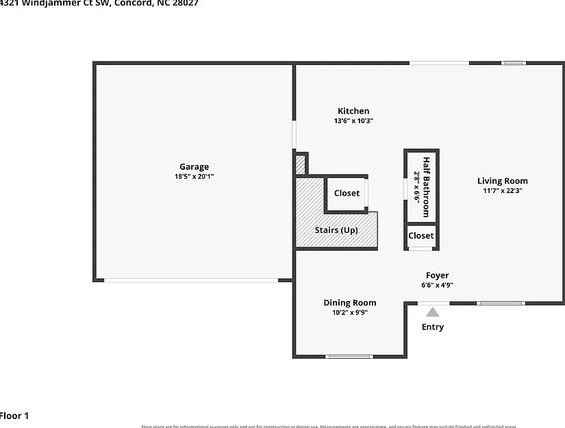 3 bed, 2.5 bath, 1413 sqft, $1,860 — Photo 2