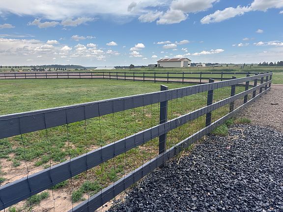 Fenced in 1/2 acre.