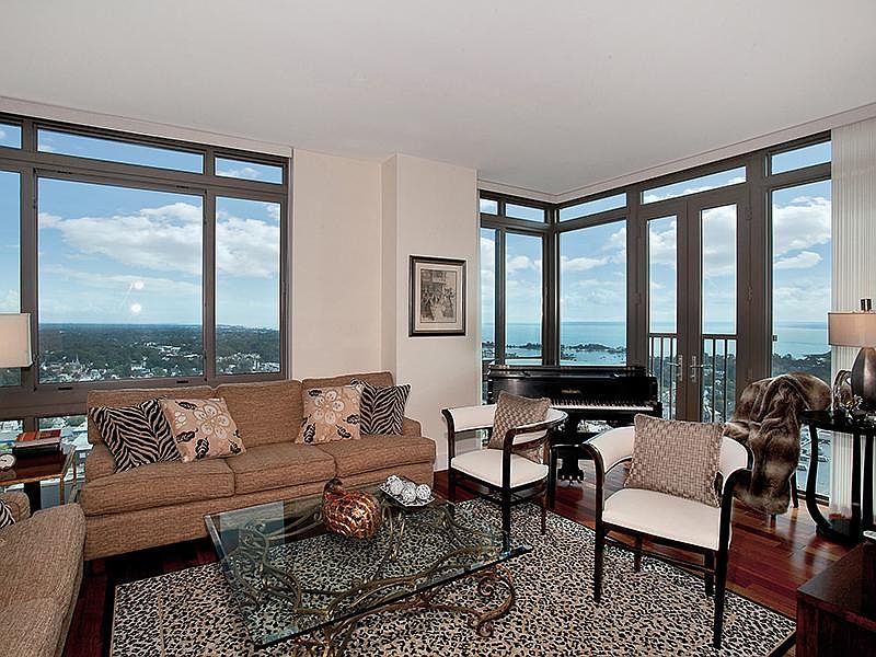 Breathtaking View Through Floor to Ceiling Windows