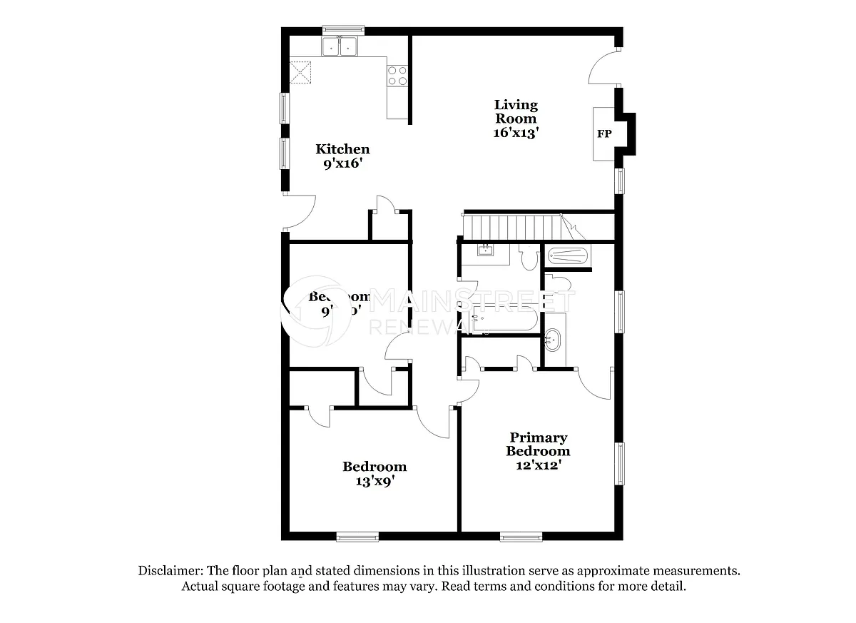 Floor Plan - 5161 Briarwood Cir