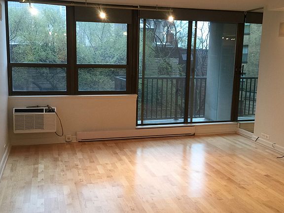 Living room with track lighting