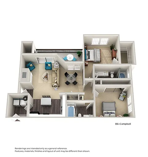 Floor plan B6
