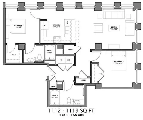 Floor plan II-N6