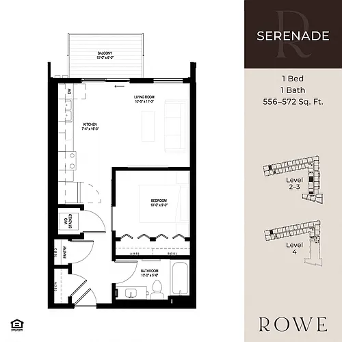 Floor plan Serenade
