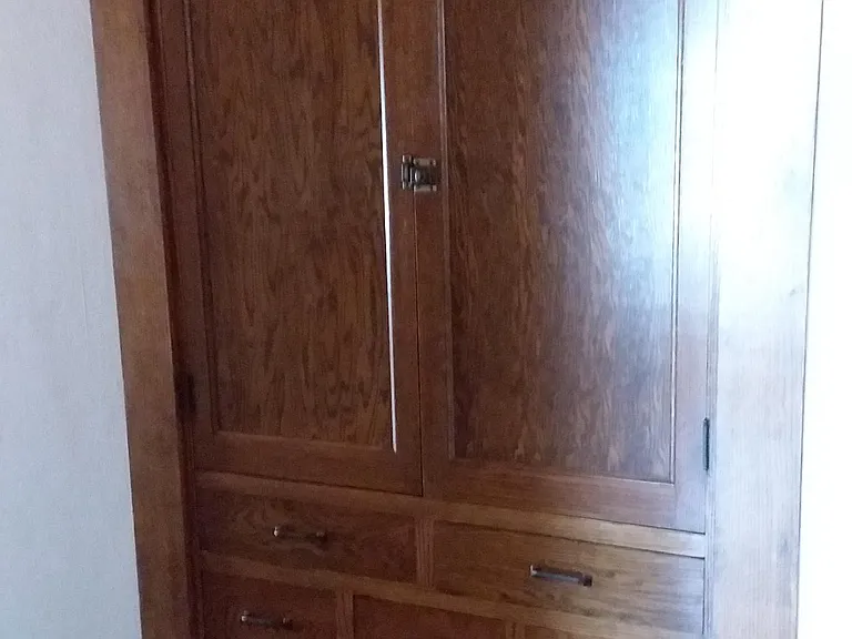 Main hallway built-in cabinets and drawers