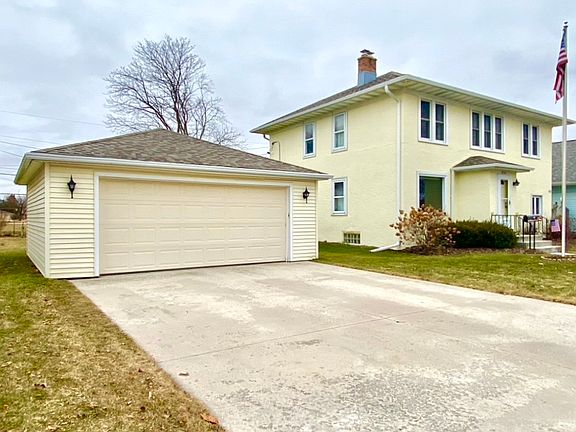 Two-car garage