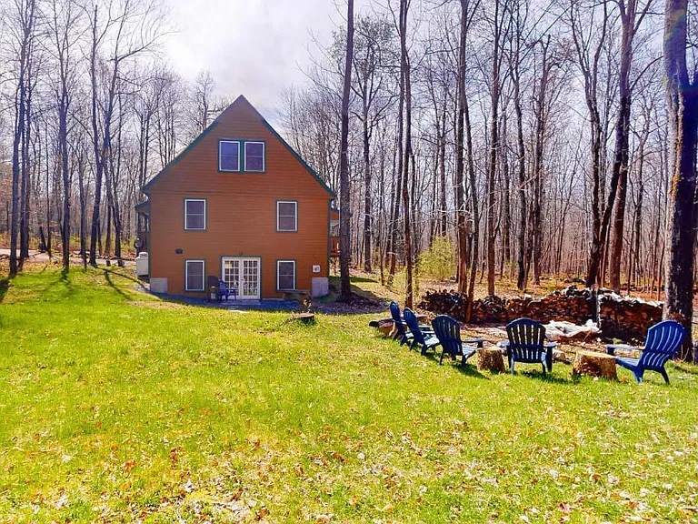 Yard and fire pit