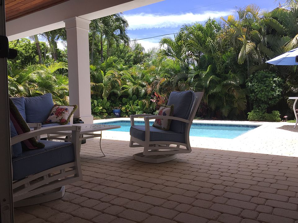 Lovely south facing backyard