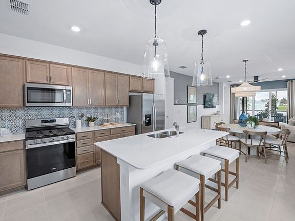 Spacious Kitchen with Large Island