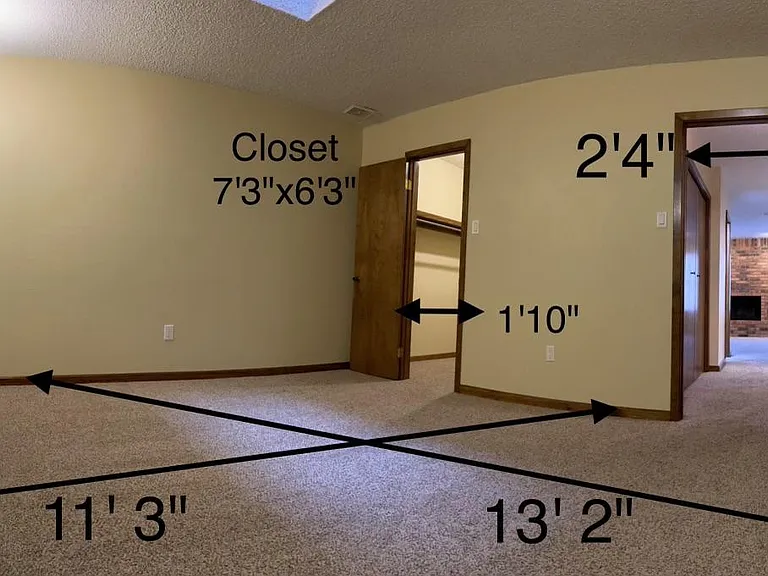 Master bedroom same in all units