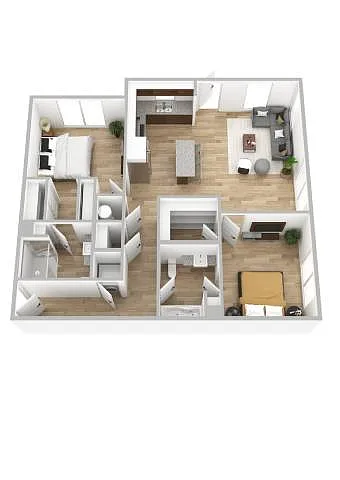 Floor plan B3