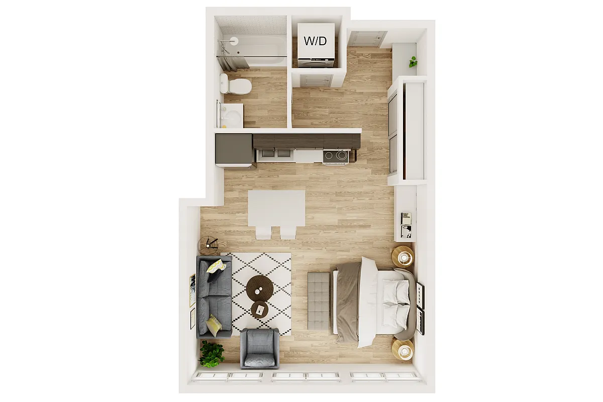 Floor plan Studio
