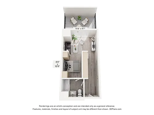 Floor plan JUNIOR A4