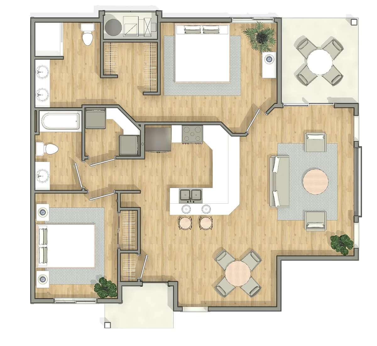 Floor plan Cottage