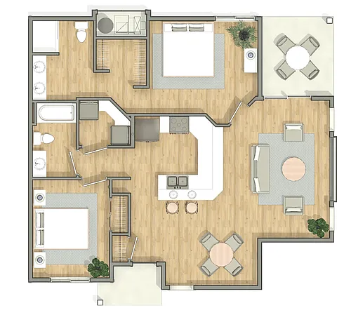 Floor plan Cottage