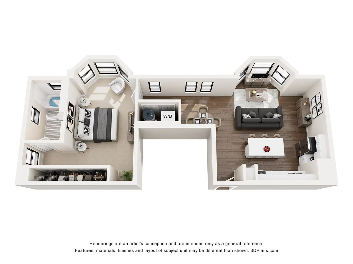 Floor plan Plaza-Renovated