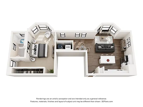 Floor plan Plaza-Renovated