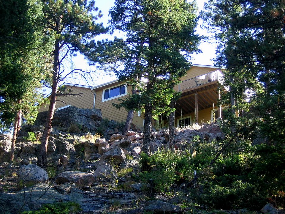 West side of house