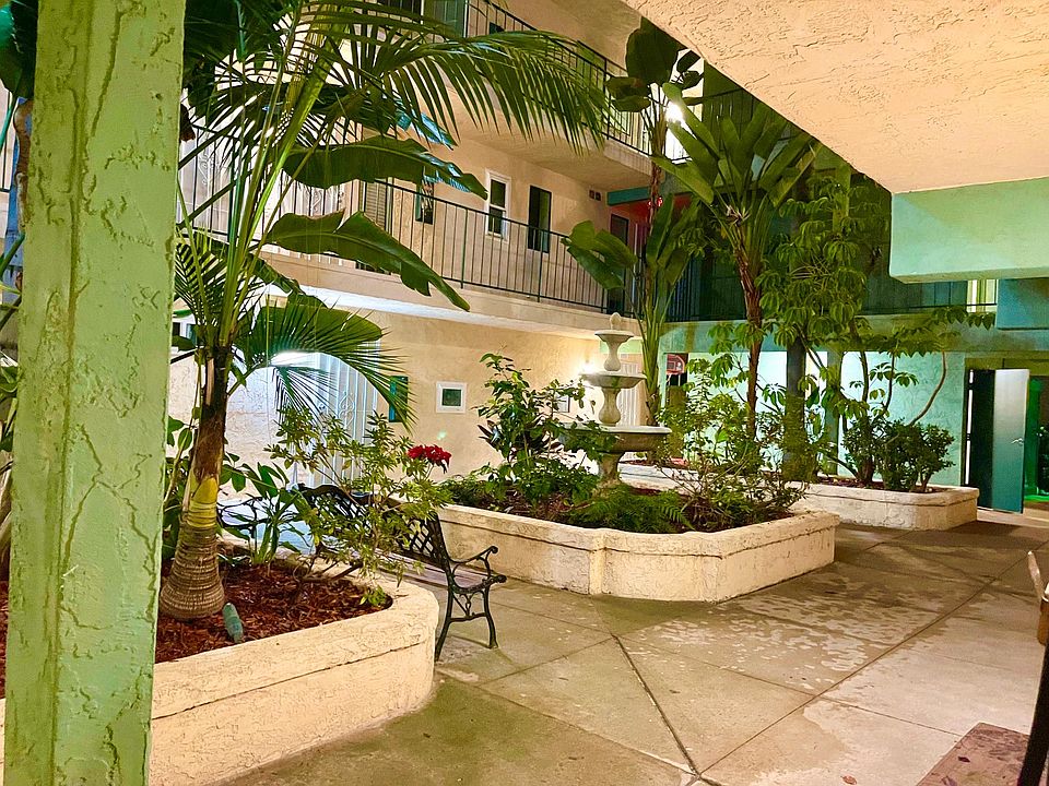 Condo court yard