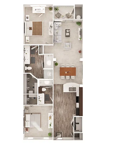 Floor plan B