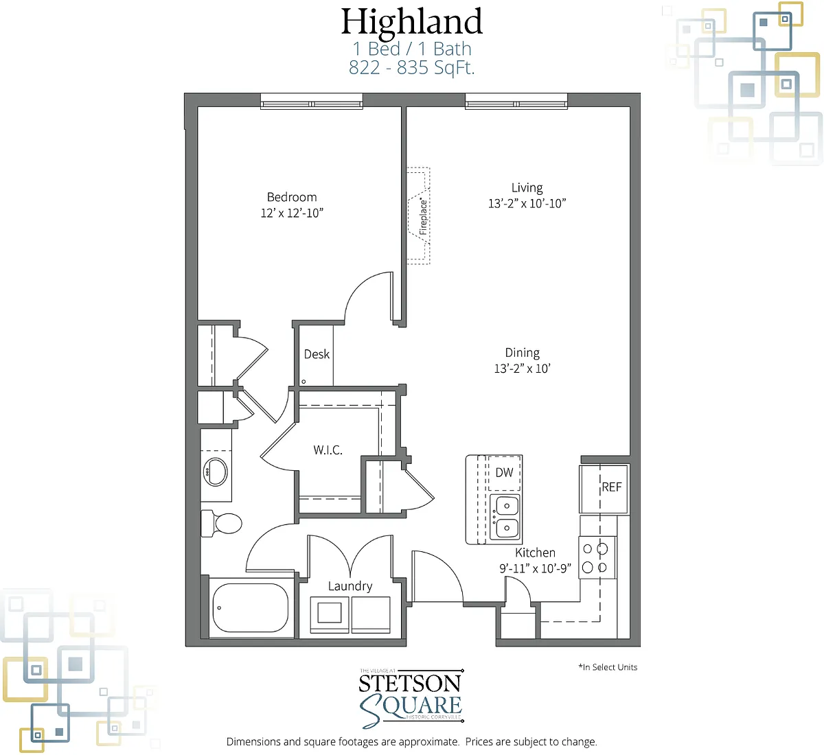 Floor plan Highland