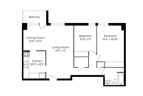 Floor plan 112