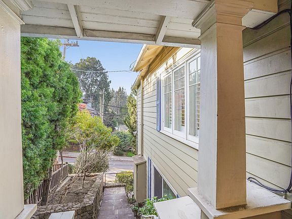 View from front porch of unit