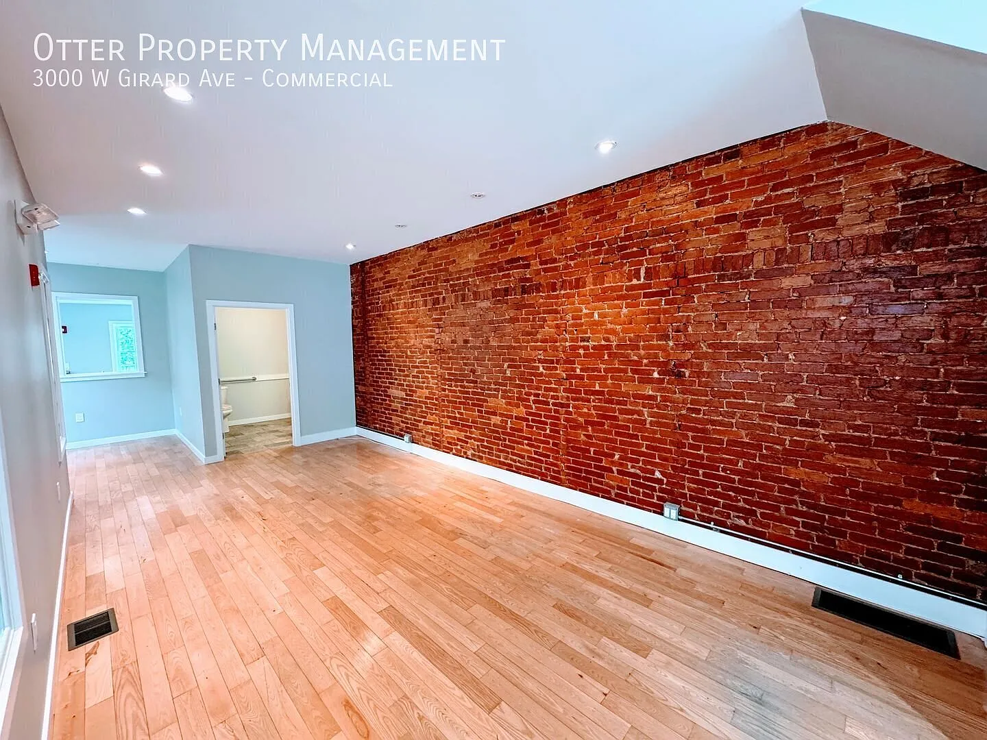 Corner Commercial Space with Finished Lower Level & Central A/C Fairmount — Photo 2