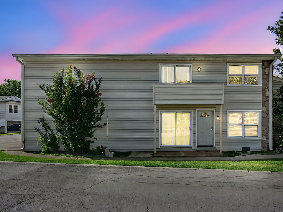 View of Townhouse at Sunset